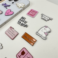Badges et épingles de revers en métal gravés sur mesure, style traditionnel, pour téléphones portables
