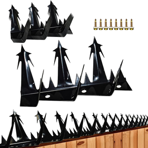 Púas de Seguridad Anti-Escalada de Alta Resistencia de 74 Pulgadas para Cercas, Disuasión de Intrusos y Animales, Fabricadas con Alambre de Hierro y Alambre de Púas, Categoría de Producto - Product Image 6