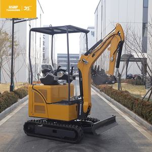 Ygzg सस्ता मिनी क्रॉलर खुदाई मूल्य डिगर मशीन मिनी खुदाई करने वाला 0.8टन 1टन 1.2टन 1.2टन खुदाई छत के साथ - Product Image 2