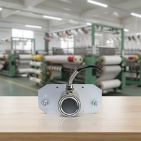 Tensiomètre à trois poulies 2kg-100kg en acier inoxydable/alliage d'acier, capteur de tension pour fil textile destiné aux fabricants de machines textiles
