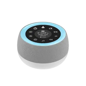 High Sales White Noise Sleep Machine with Colour Night Light Quality Baby Lullaby Soothing Music Sleep Rest Portable White Noise