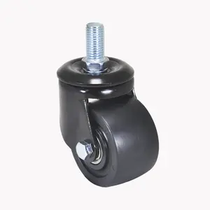 Nguồn Nhà Máy Sản Phẩm 3 Inch Xoay Threaded Gốc Nhiệm Vụ Nặng Nề Đôi Bóng Mang Khả Năng Chịu Tải Cao Caster Bánh Xe