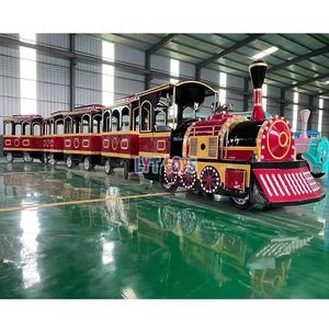 <span class=keywords><strong>Train</strong></span> sans rails attrayant <span class=keywords><strong>pour</strong></span> aire de jeux publique extérieure, jardin, <span class=keywords><strong>locomotive</strong></span>, nouveau <span class=keywords><strong>train</strong></span> commercial <span class=keywords><strong>pour</strong></span> centre commercial, <span class=keywords><strong>train</strong></span> touristique à vendre - Product Image 6