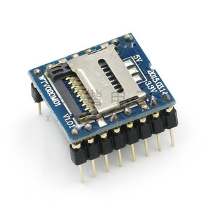 WTV020 การ์ด SD โมดูลเสียง 5V 3.3V เล่นเสียงสำหรับคอนโซลเกม - Product Image 2