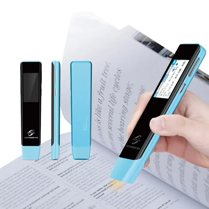 Gepatenteerde Multi-Taal Scanner Pen Vertaler E-Woordenboek Met Touchable Scherm Voor Instant Tekst Vertaling Oplossing Provider