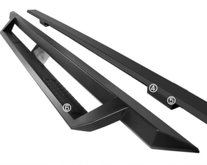 Accessoires d'extérieur pour automobile, en aluminium et en fer, côté, tableau de bord, pour dodge <span class=keywords><strong>Ram</strong></span> 1500 s, 1 pièce - Product Image 5