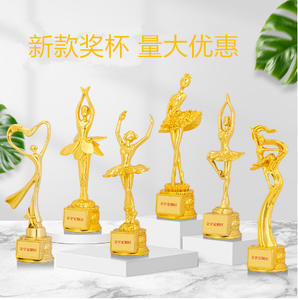 Nuovo di alta qualità pentagramma pollice musica che canta ballo discorso calligrafia concorso all'ingrosso resina trofeo - Product Image 6