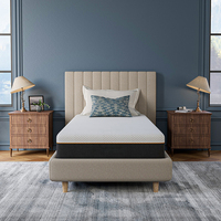 Réduction limitée de 20 % - Livraison depuis l'entrepôt américain - Matelas moderne en mousse à mémoire de forme respirante de 12 pouces avec housse en polyester