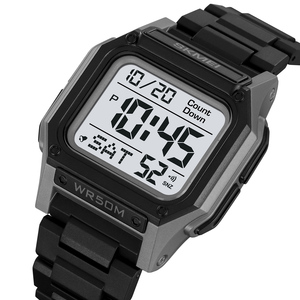 Nouveau design double montre numérique analogique Reloj SKMEI 2264 Sport grand écran numérique pour hommes - Product Image 4