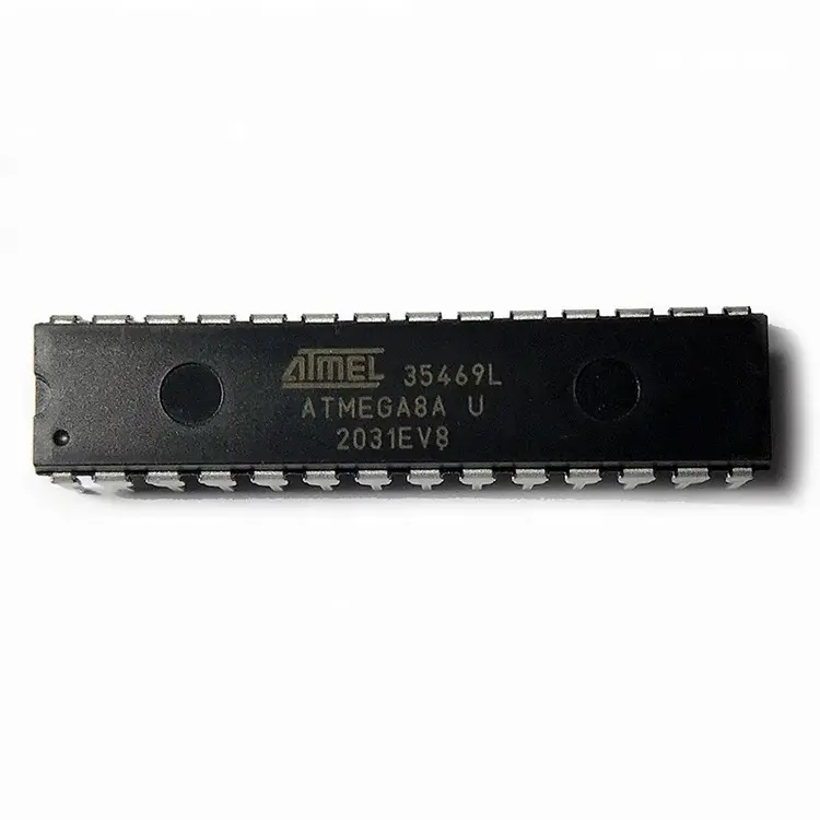 ATMEGA8A-PU ATMEGA8L-PU dip28 आयातित 8-बिट 8k प्रोग्रामेबल फ्लैश मेमोरी, उच्च गुणवत्ता और कम कीमत के साथ