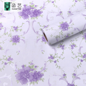 Parete adesiva floreale impermeabile che copre la buccia decorativa e carta da parati del bastone decorazione per la casa - Product Image 5