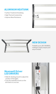 320W 450W 650W Top Led Grow Light Review Uv e Ir Lm301H Bar para plantas de fresa Veg - Product Image 2