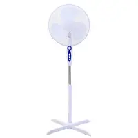 Çapraz tabanlı akıllı düzenleme güç tasarrufu elektrikli Stand Up Fan büyük ayakta fanlar