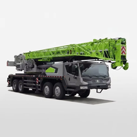 Machinerie de levage robuste, grue sur camion Zoomlion ZTC800H à 4 essieux et 7 sections, 80 tonnes, pour les projets de construction