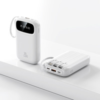 Petit voyage mignon charge rapide Powerbank PD couleur Min téléphone portable d'urgence 10000mah Power Bank