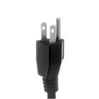 Fiche mâle US à 3 broches vers câble d'alimentation femelle IEC C13 Cordon adaptateur secteur 220V pour appareils électriques américains