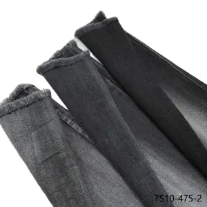 9.1oz baixo estiramento denim jeans tecido para a primavera inverno design skinny mulheres jeans