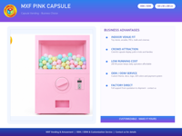 Fabricant de distributeurs automatiques de capsules géantes OEM ODM Couleur personnalisée Gacha Vente en gros
