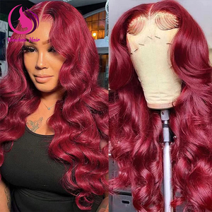 Làm Nổi Bật Màu Tóc Giả Tóc Con Người Ren Phía Trước Tóc Giả Trong Suốt Mật Độ Cao Trinh Nữ Brazil Tóc 13X4 Cơ Thể Sâu Sóng Tóc Giả - Product Image 3