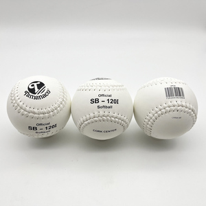 Palline da Softball Professionali Standard Tamanaco SB-120I in Pelle Bianca da 12 Pollici, Centro in Sughero, Cor. 50, 420 LBS PK - Vendita all'Ingrosso - Product Image 6