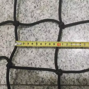 Filet de cargaison extensible noir 15*15 pouces pour <span class=keywords><strong>moto</strong></span>, filet à bagages pour voiture - Product Image 1