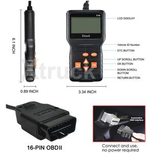 Lector de Códigos de Error X-TRUCK Y10 para Herramienta de Diagnóstico de Automóviles - Product Image 3