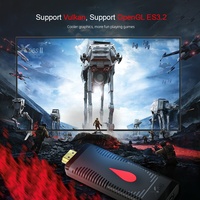 Récepteur satellite USB Quad Core X96 S400 TV Stick Lecteur multimédia en streaming IPTV Appareil Android 10 4K Fire TV Stick