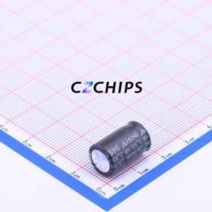 Condensador Electrolítico de Aluminio de Montaje Pasante EWH2GM100G16OT, D10xL16mm 10uF 20% 400V 98mA-120Hz - Product Image 1