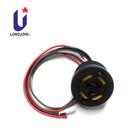 Prise électrique rotative à verrouillage par torsion, 7 broches, NEMA, IP54, 10A, JL-250T, Long-Join