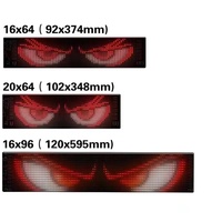 Pantalla Led suave Panel de matriz FPCB Mensaje de animación Desplazamiento Pantalla flexible