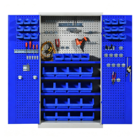 Armoire métallique robuste et épaissie, servant à la fois de rangement pour outils et de classement pour les usines et les ateliers automobiles