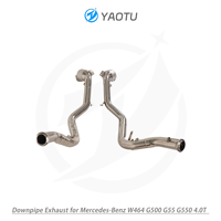 Tuyau de descente YT avec catalyseur pour Mercedes Benz W464 G500 G55 G550 4.0T, tuyaux d'échappement de haute qualité, vente directe d'usine
