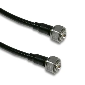 high performance MINI DIN 4.3-10 to 4.3-10 Low PIM Super flex Weatherproofing RF Coaxial Cables for RF applications