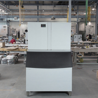 Machine à glaçons de cuisine commerciale en gros Machine à glaçons avec moteur à compresseur 110V pour usage commercial