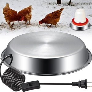 Riscaldatore per Acqua per Polli per l'Inverno, Base Riscaldata per <span class=keywords><strong>Abbeveratoio</strong></span> da 40W con Termostato - Product Image 5