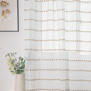 Rideau transparent filtrant la lumière XinLan sur le thème de <span class=keywords><strong>Paris</strong></span> pour la décoration de la chambre à coucher et du salon - Product Image 2