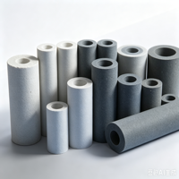 Élément filtrant de sonde d'échantillonnage CEMS en céramique/titane fritté plat |   Filtre à poussière pour gaz de combustion Garantie 12 mois OEM/ODM
