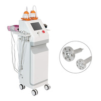 Appareil de massage vertical électrique à ventouse pour l'augmentation mammaire avec lumière rouge, microcourant et thérapie par vibration, pour usage domestique et professionnel
