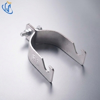 UTTERLY UTT8001 Collier de serrage à deux pièces de type Corée du Sud pour diamètre de tuyau, compatible avec acier profilé et tige filetée en acier au carbone