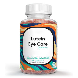 סוכריות גומי לוטאין לטיפוח העיניים 60 סוכריות בטעם מנגו, מספקות אנרגיה, טבעוניות, ללא טעמים מלאכותיים, תוסף תזונה, <span class=keywords><strong>2</strong></span> סוכריות - Product Image 6