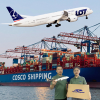 Tarifs d'expédition les plus bas Services de fret aérien Chine vers les États-Unis/Europe/monde entier Agent de logistique transitaire FBA