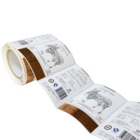 Etiquetas Adhesivas de Vinilo Personalizadas para Botellas de Cerveza y Vino, Impresión de Rollos de Etiquetas Holográficas