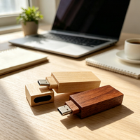 Nouvelle clé USB 32 Go OTG en bois de type C UTC236, personnalisable en gros, avec garantie d'un an, directement de l'usine