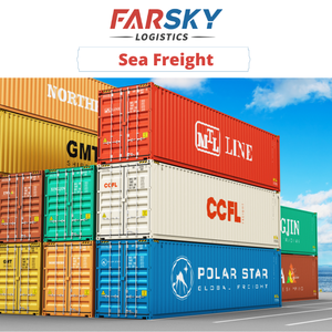 Transporte Marítimo DDP LCL + Envío Exprés, China-Países Bajos (Róterdam, Ámsterdam), Grecia (Pirée), Transporte Marítimo, Logística Farsky - Product Image 1