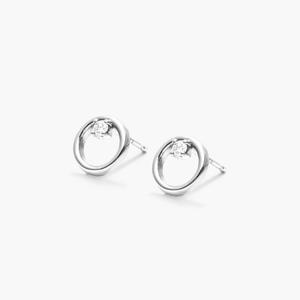 Elegant Premium 925 Sterling Silver Moissanite Diamond Stud <b>Earrings</b> Luxury Women's Fine Jewelry Bridal Anniversary Birthday - Product Image 1
