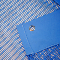 Usine personnalisée pas cher polyester antibactérien clinique maille eau résistant au feu cabine diviser lit hôpital cloison rideau tissu