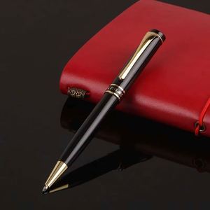Hot-Selling 1.0mm Black Metal Ballpoint <b>Pen</b> for Business Signatures Unique Patterns with Custom Logo for Office Use or Gifts - Product Image 4