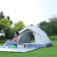 Tentes dôme de camping, tente de randonnée imperméable et coupe-vent, petites tentes légères faciles à installer
