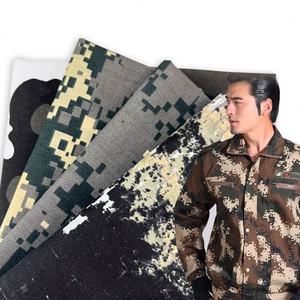 Vêtements de travail en tissu ripstop camouflage personnalisé, veste et pantalon, 87% coton, 13% polyester, 32S, 197 g/m², certifié OEKO-TEX - Product Image 3