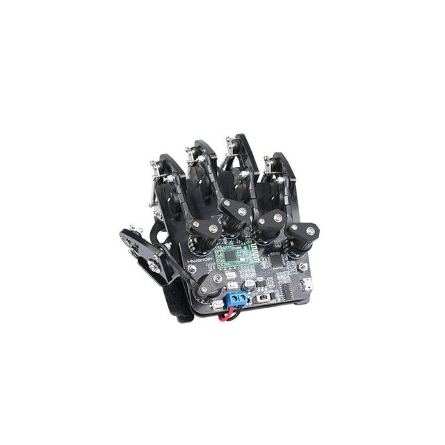 Hiwonder Wireless Glove Open Source Hand Wearable Somatosensory Mechanical Glove for Robot Control